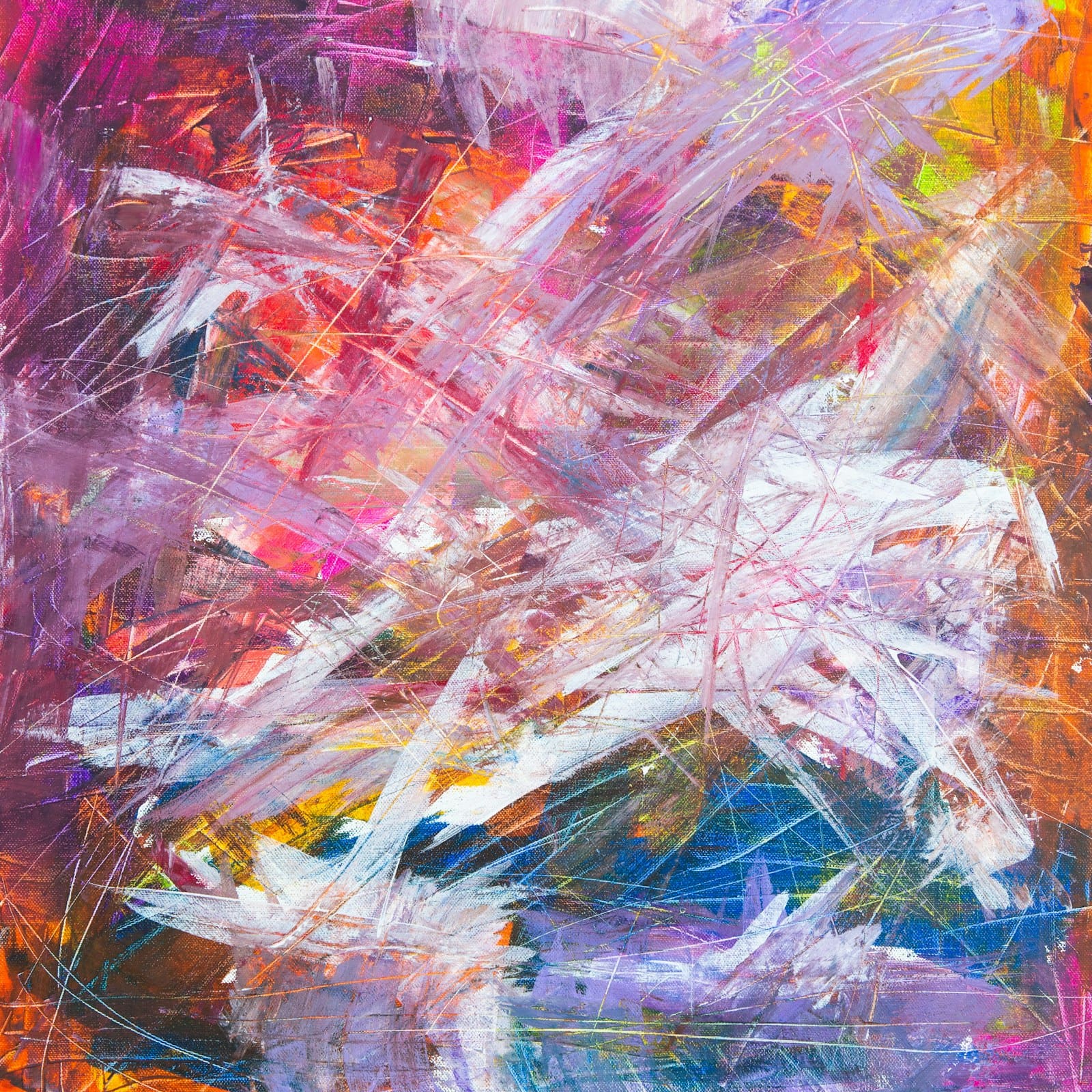 Sala de exposición con obras de artistas caribeños